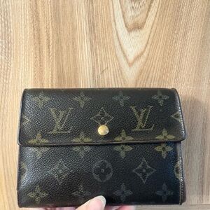 Louis Vuitton Brown Bi-Fold Wallet